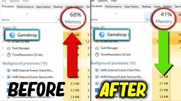 How To Fix High Ram Usage While Playing PUBG Mobile On Gameloop.
