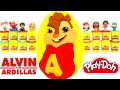 Huevo Sorpresa Gigante de Alvin y Las Ardillas en Español de Plastilina Play Doh