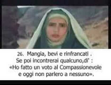 italiono - Sura Maryam IL SACRO CORANO