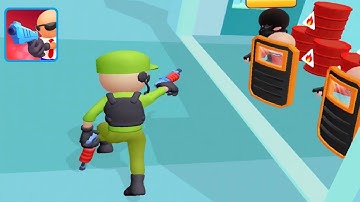 Run n Gun - AIM Shooting ! All levels Gameplay (38-39) android, ios