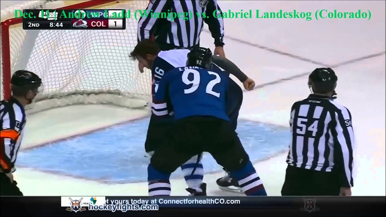 Top Ten NHL Hockey Fights of December 2014 YouTube