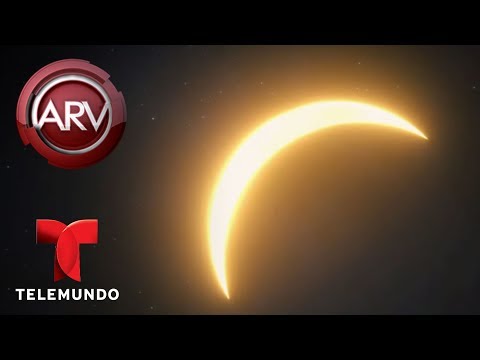 El próximo eclipse solar te hará “bajar de peso”  | Al Rojo Vivo | Telemundo