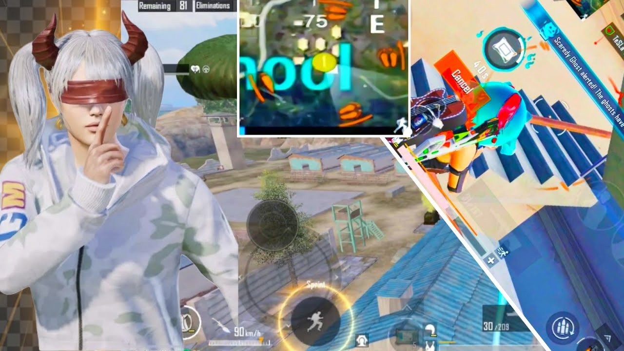 PUBG MOBILE 1vs4 gameplay /Reaction device IQOO Z10 turbo pro 