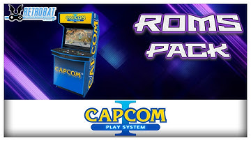PACK ROM RETROBAT🕹️ CPS1 #roms  #capcom #cps1