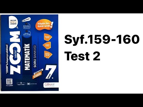 7.SINIF ZOOM S.159-160 KAVRAMA TESTİ 2