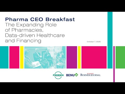 Pharma CEO Breakfast, October 7. 2025 - The roundtable discussion