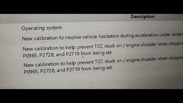 2013 Cadillac SRX Transmission Control Module Programming  TLC SPS