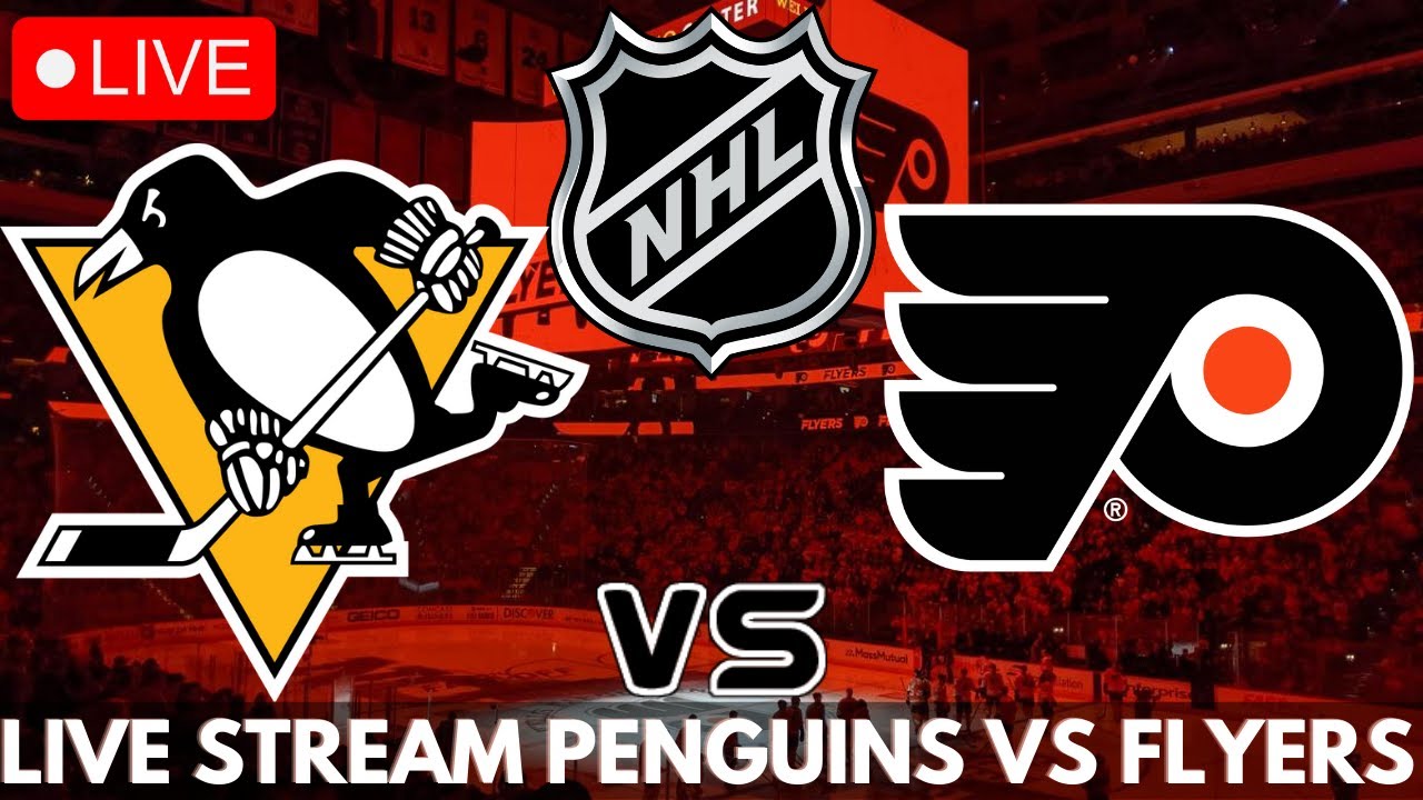 Pittsburgh Penguins vs Philadelphia Flyers 6-2 Highlights NHL Game LIVE Watchalong