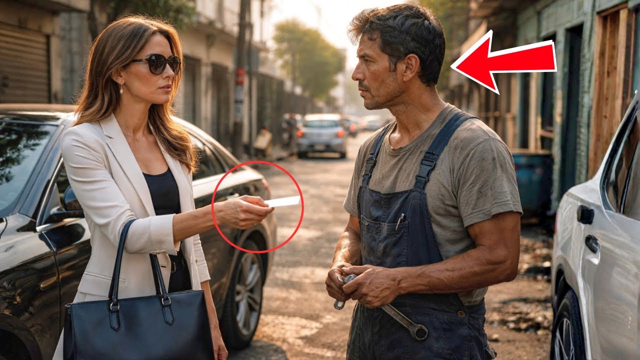 “Te debía la vida y regresé a saldarla”, dijo la millonaria al mecánico sin trabajo, en la calle