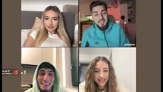 Naomi , Dorobanțu \u0026 Patrick și Bianca pe Live Casa Iubirii ❌