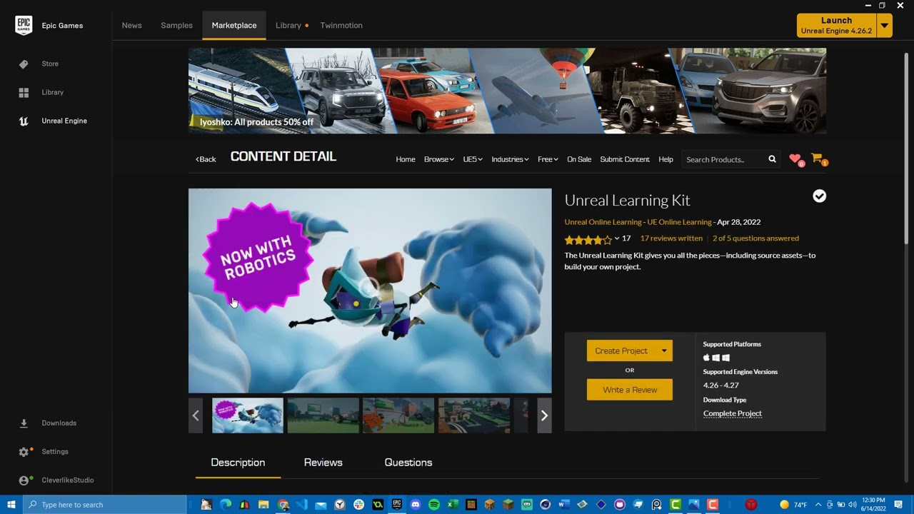 Getting Your Computer Ready for an Unreal Engine Workshop