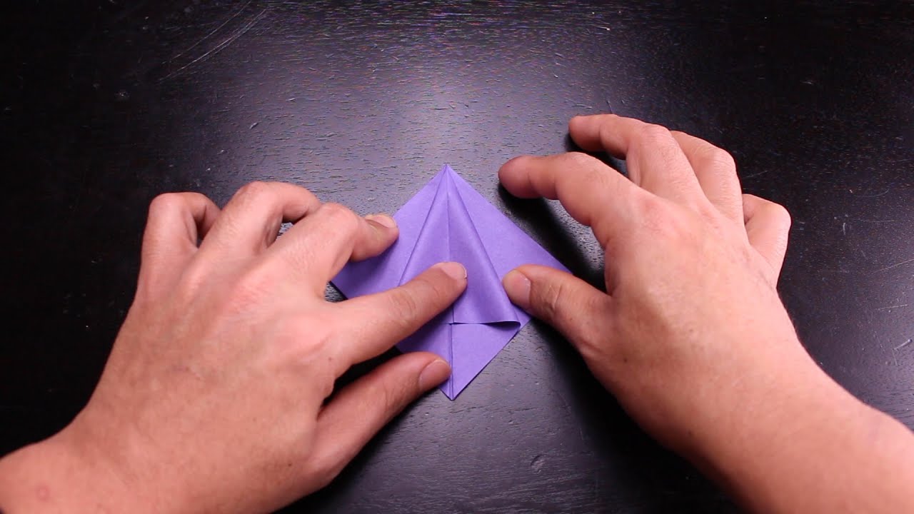 Origami Squash fold YouTube