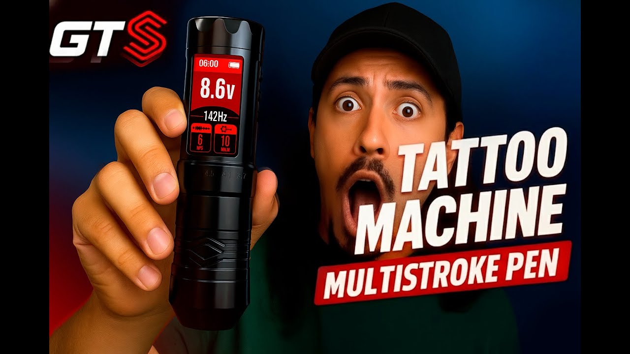 REVIEW GTS MULTISTROKE AVA | ¿La mejor máquina CALIDAD PRECIO para tatuar en 2025? Unboxing