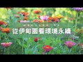 20221008｜生活福音講座｜從伊甸園看環境永續｜彭開英 傳道(社青團契在職傳道、台大商研所博士生)