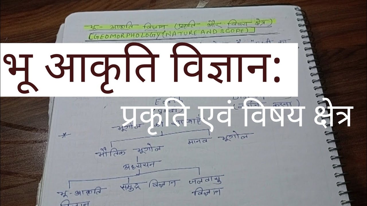 Bhu Aakriti Vigyan Semester 1 geomorphology Nature And Scope In Hindi bhu-aakriti-vigyan-semester-1-geomorphology-nature-and-scope-in-hindi