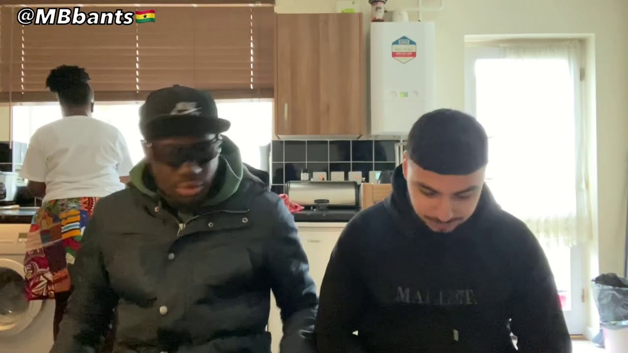 When your white friend eats Ghanaian food for the first time.