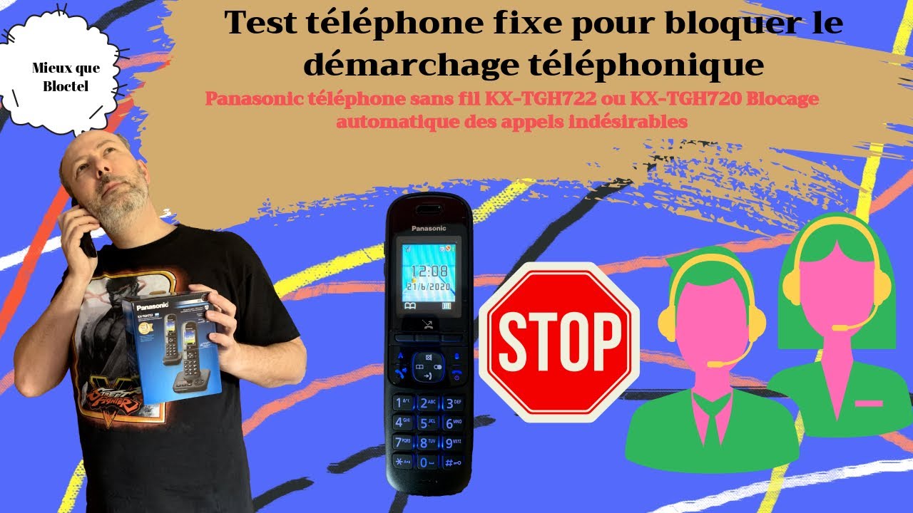 Test Telephone Fixe Pour Bloquer Le Demarchage Telephonique Youtube