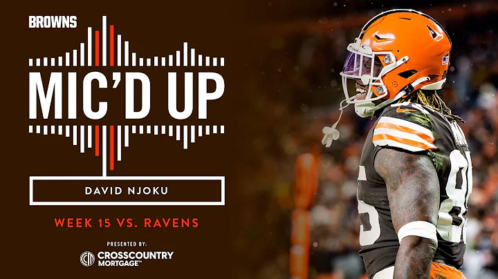 David Njoku Mic'd Up vs. Ravens