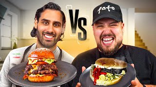 VEM GÖR GODAST HAMBURGARE?!  ANIS VS BERRA!