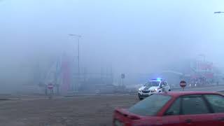 Ugunsgrēks noposta veikalu "Depo" Rēzeknē.