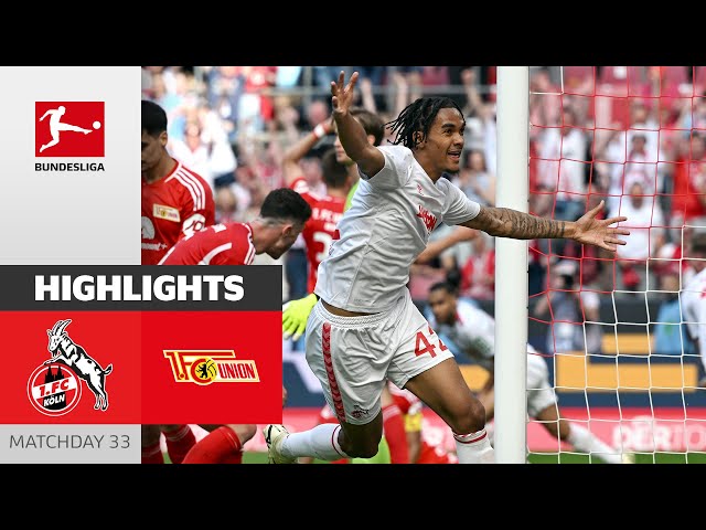 Madness In Cologne: Downs Turns The Game | 1. FC Köln-Union Berlin 3-2 | Highlights | MD 33 BL 23/24 class=