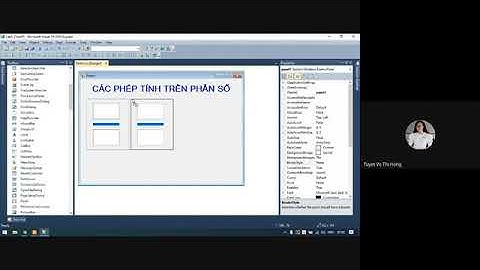 LTGD_Tạo lớp phân số và sử dụng trên giao diện C#