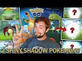 I CAN'T BELIEVE THIS LUCK! X2 SHADOW SHINY POKEMON CAUGHT! EVOLUTION EVENT RAID HOUR! (Pokemon GO)