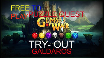 Gems Of War- Puzzle RPG gameplay: Puzzle Quest MMO! This game is AWESOME 100% free! Nice sounds!
