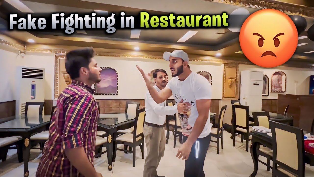 Fake Fighting in Restaurant 😡 | Khane ka Bill Kon Dega ?🔥 | Fame Partner