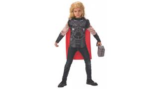 Must Observe Review - Avengers Thor Boys' Costume Shirt with Cape