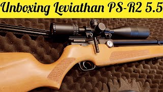 UNBOXING LEVIATHAN PS-R2 CAL. 5.5MM AJUSTE EXTERNO DE VALVULA REGULADORA E MARTELO