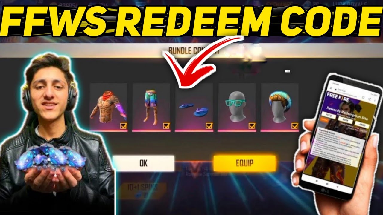 FFWS REDEEM CODE 2022 | FREEFIRE REDEEM CODE 2022