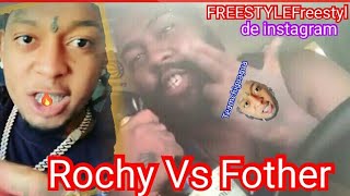 ROCHY RD VS EL FOTHER - FREESTYLE de Instagram QUIEN GANO ???