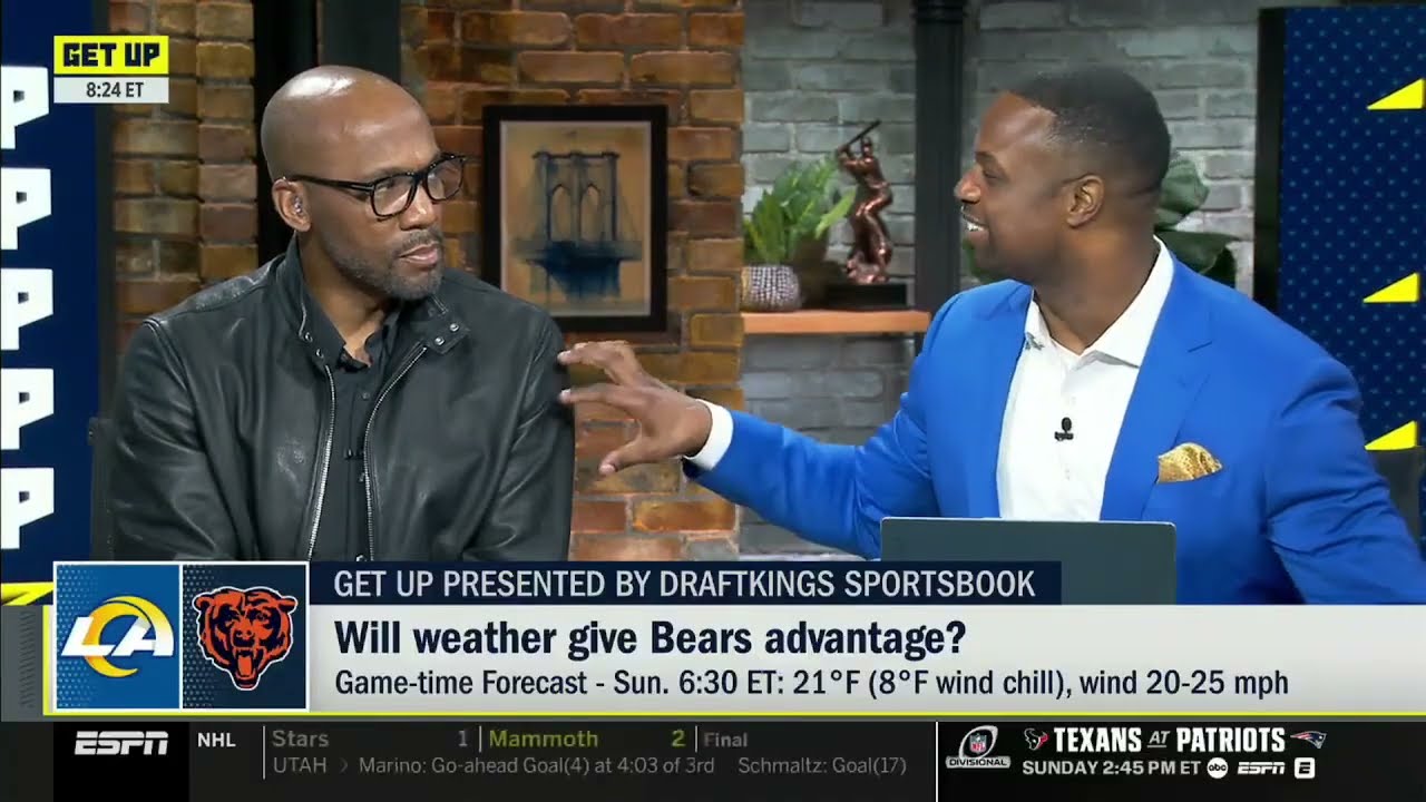 GET UP | LOUIS RIDDICK BREAKS DOWN RAMS vs BEARS | CALEB UNDER PRESSURE
