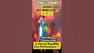Rouelle Cariño @ Clowns Republik If I Never Sing Another Song #theclonesupdates #mattmonro #viral