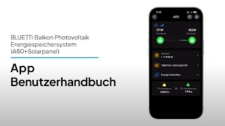BLUETTI A80+Solarpanel | App Benutzerhandbuch