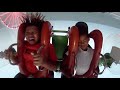 Kid cries for his mom on the sling shot ride in Myrtle Beach