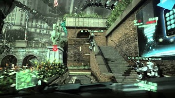 Crysis 2 Multiplayer Gameplay - Capture the Relay on City Hall