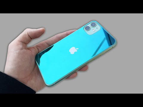 КАК Я ПРОКАЧАЛ СВОЙ IPHONE 11 - ЗЕРКАЛЬНОЕ СТЕКЛО СИНЕ-ЗЕЛЕНОГО ЦВЕТА!