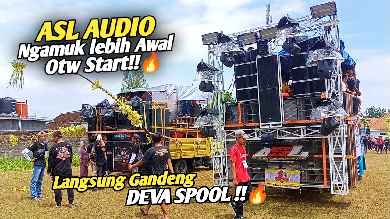 Tak sabar🔥ASL ngamuk lebih Awal di sepanjang jalan Otw start ,, Langsung gandeng sound dukun Spool