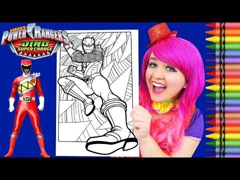 Jogo Colorir Power Ranger Vemelho No Jogos 360 Pampekids - Red Power Ranger  Dino Char…