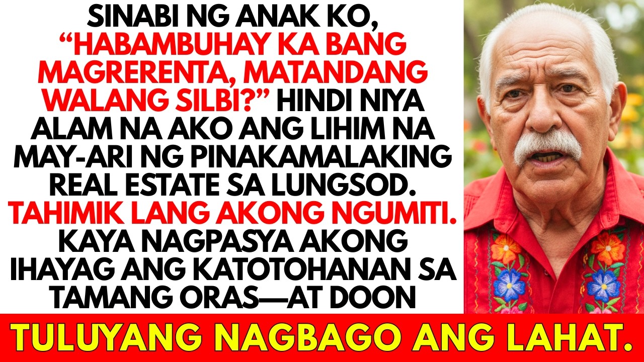 Sabi ng Anak Ko ‘Habambuhay Ka Bang Nangungupahan, Walang Silbi’ Kinabukasan…