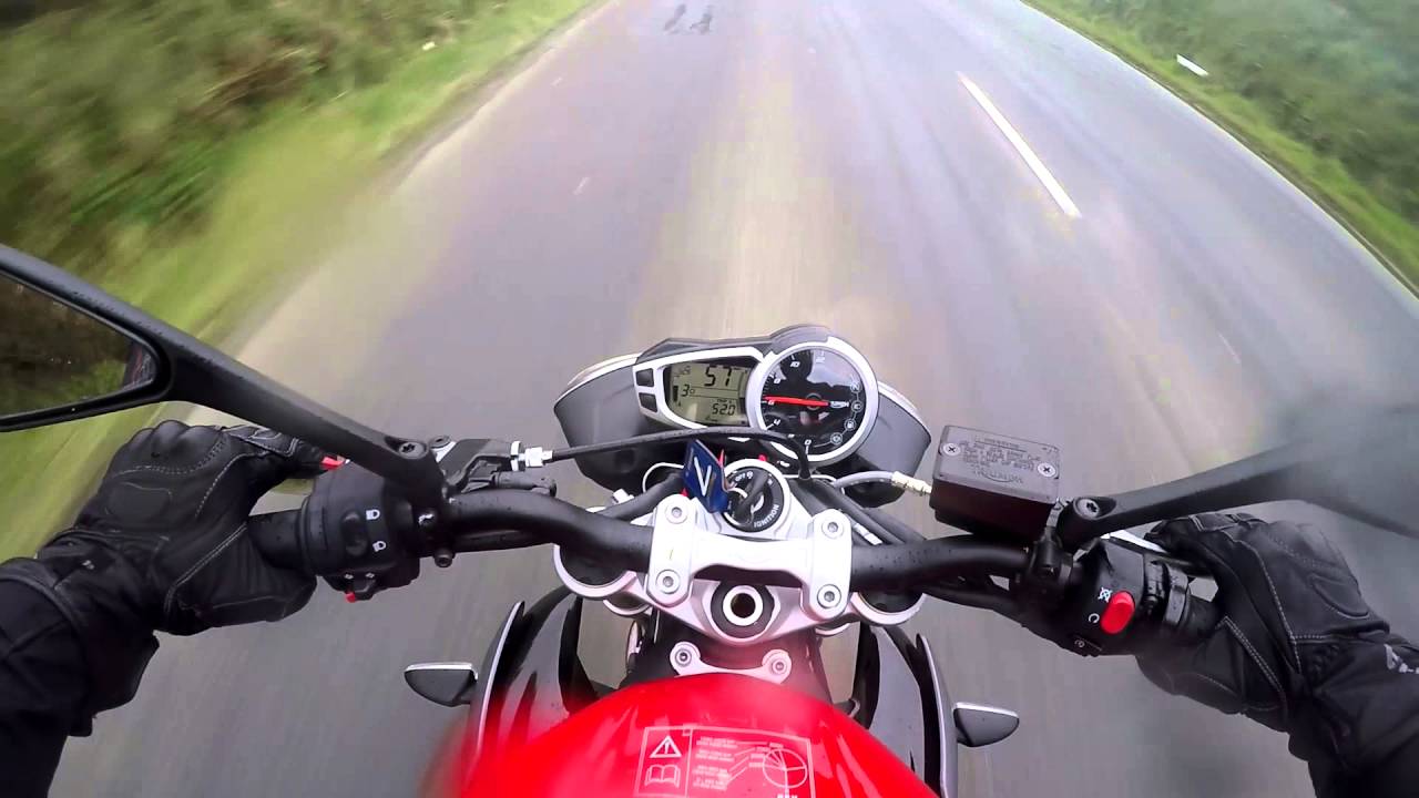 Street Triple First Ride - Isle of Man