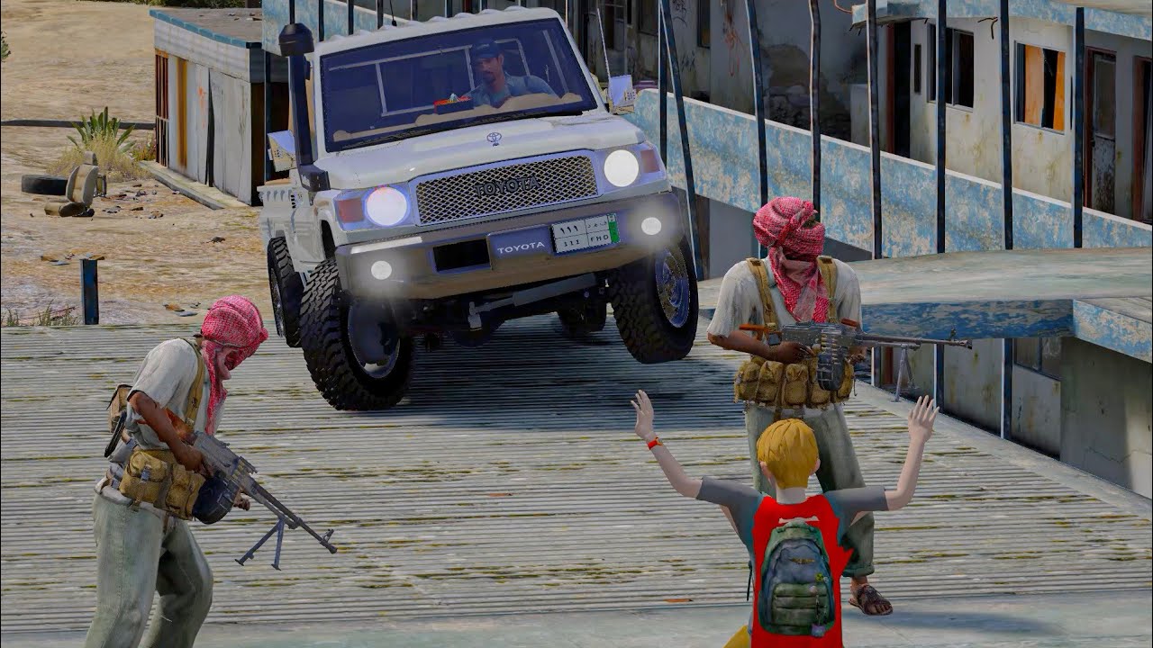 طفل يشعل نار الثأر بين قبيلتين وفزعة سائقي الشاص للأنتقام في النهايه | قراند 5