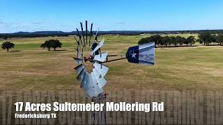 17 acres for sale Fredericksburg TX  Sultemeier Mollering Road