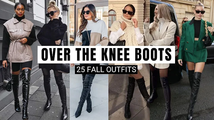 How to style Over The Knee Boots For Fall | 25 Fall Outfits Ideas