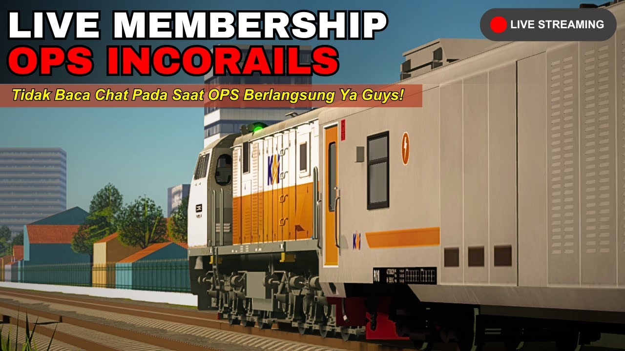 LIVE MEMBERSHIP OPS INCORAILS [Roblox Incorails] - YouTube