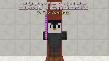 Minecraft - SkatterBoss Boss Fight [Two Commands]