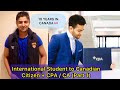 Indian International Student to becoming a Chartered Professional Accountant in Canada| Canadian CPA