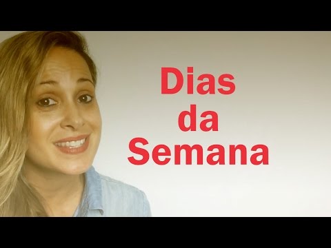 Vídeo: Por Que Em Inglês A Semana Começa No Domingo